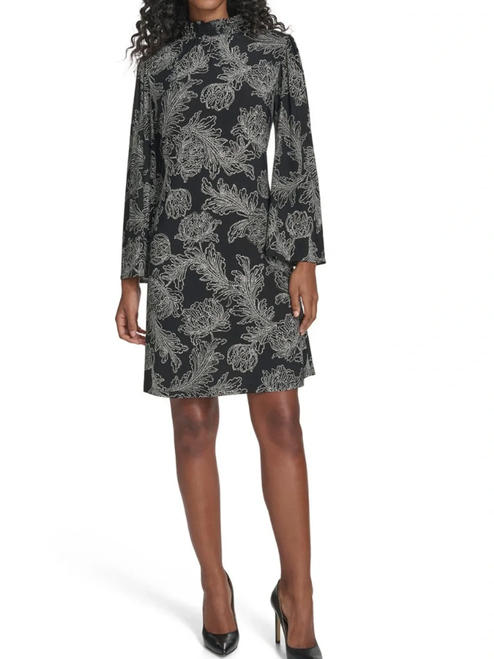 Tommy Hilfiger Women's Printed A-Line Shift Dress Size 10